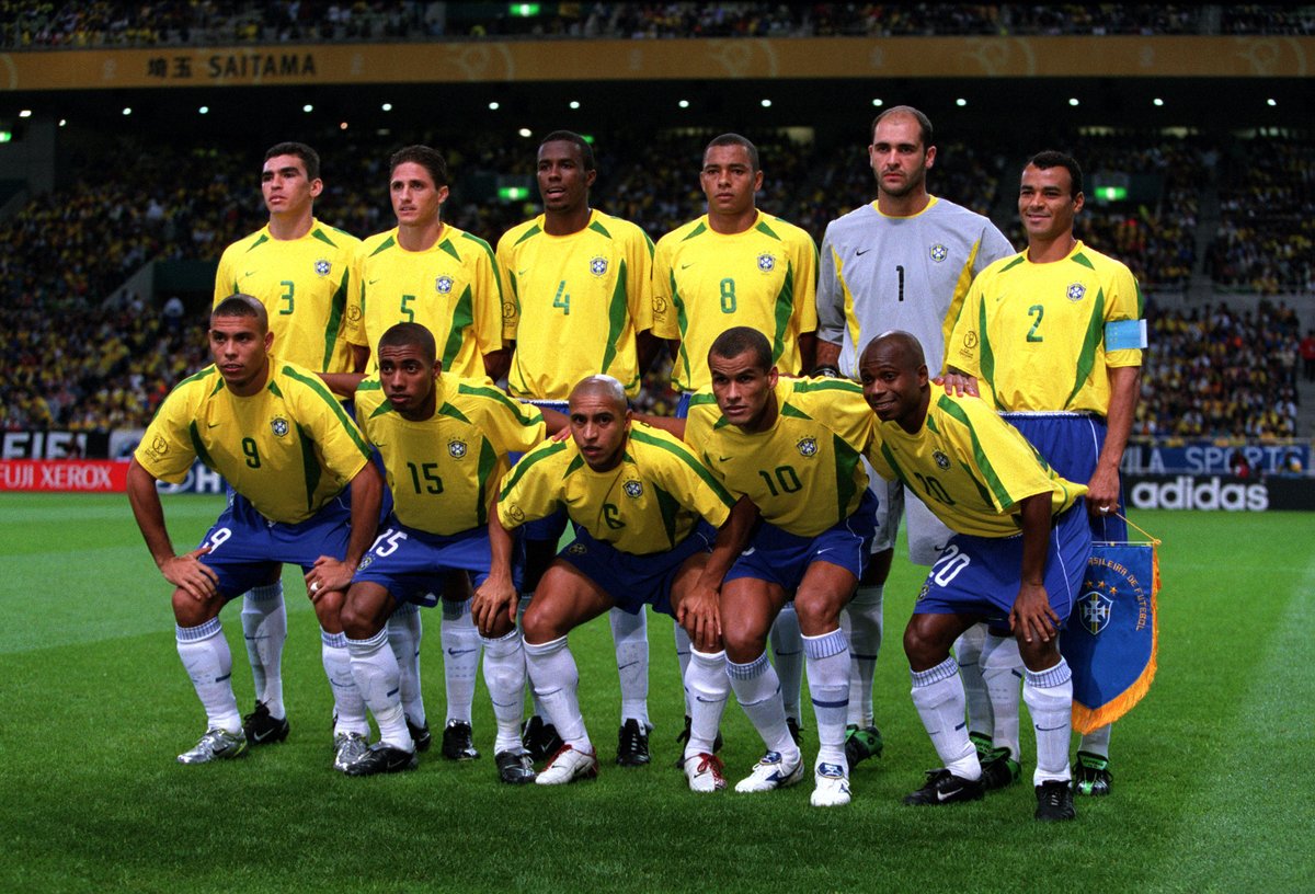 ブラジル 2002 🟡🟢 #FIFAWorldCup | @CBF_Futebol