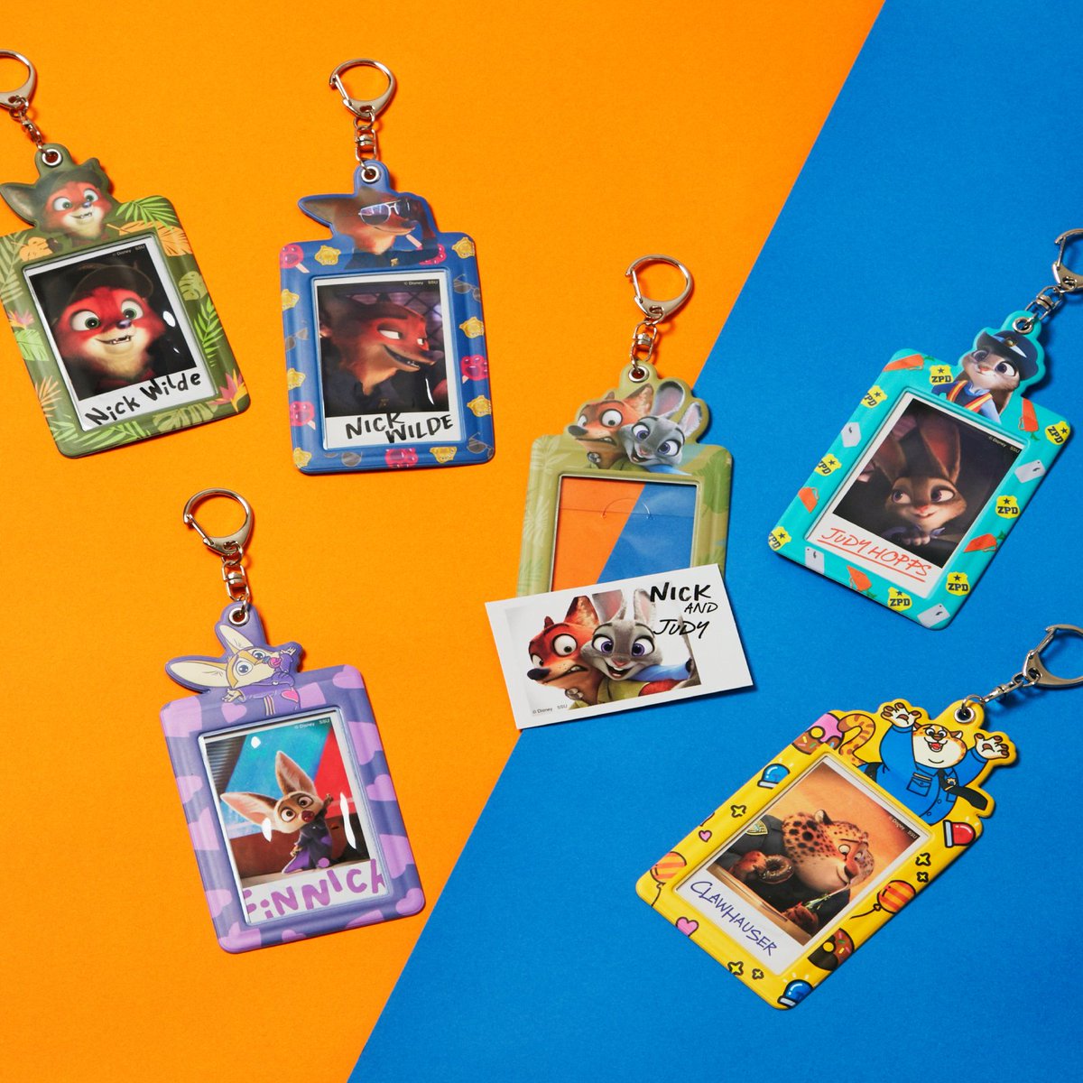 バッグなどに付けて、ズートピアの仲間たちとお出かけしよう🦊🐰 ＼ H