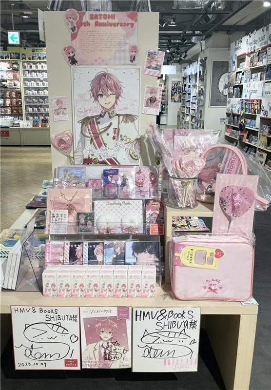 すとぷり 】 当店では、 すとぷりのピンク担当 さとみくんの活動9周年