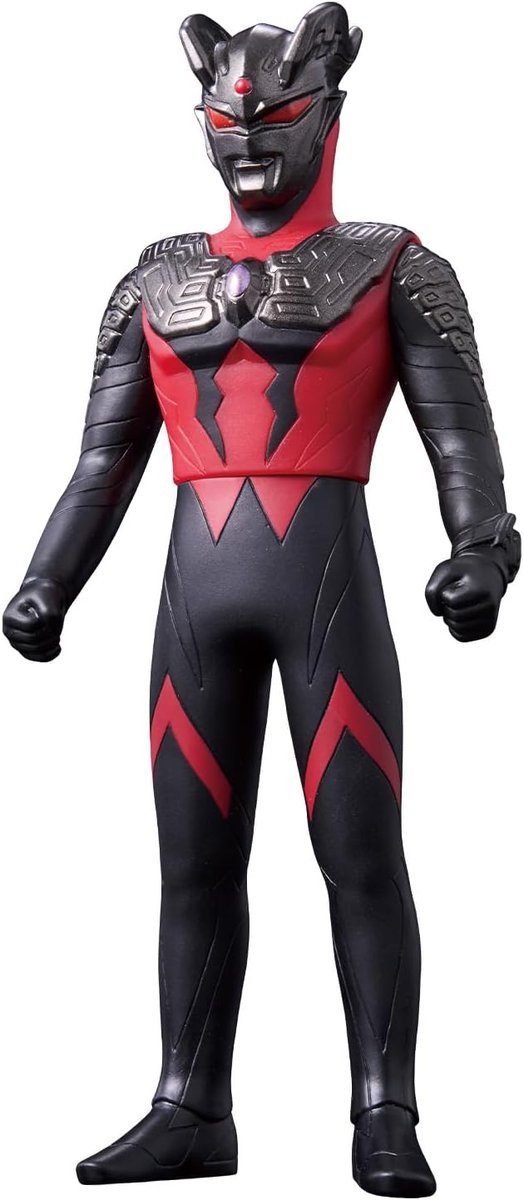 ☆幻レア☆ダークザギ指人形＆絵馬付ストラップ ウルトラ怪獣ソフビ