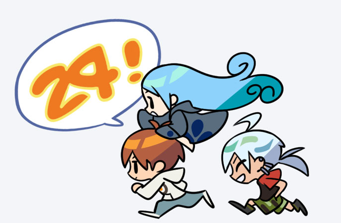 今日でちょうど24年だね