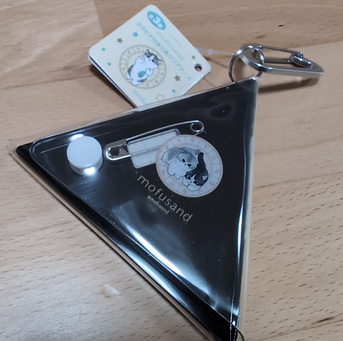 みんながやってたPバッチケース見かけたからセリアで買った！ なお後ろ