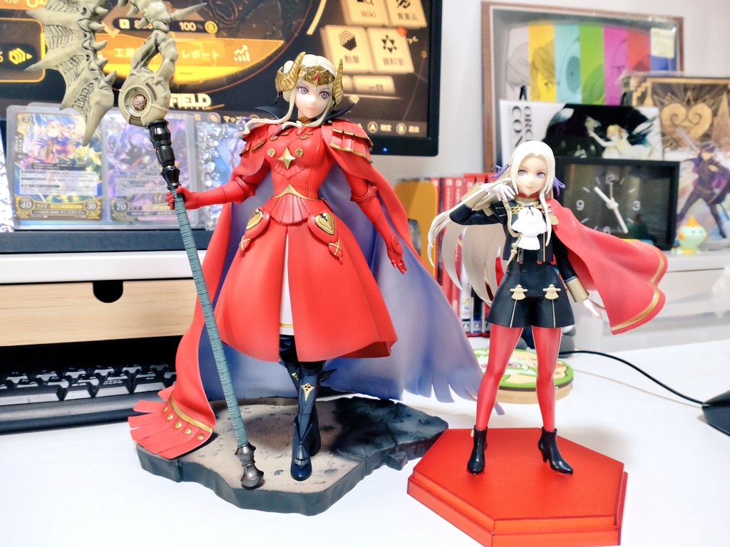 エーデルガルトのスケールフィギュア届いた〜〜〜！マジでカッコいい