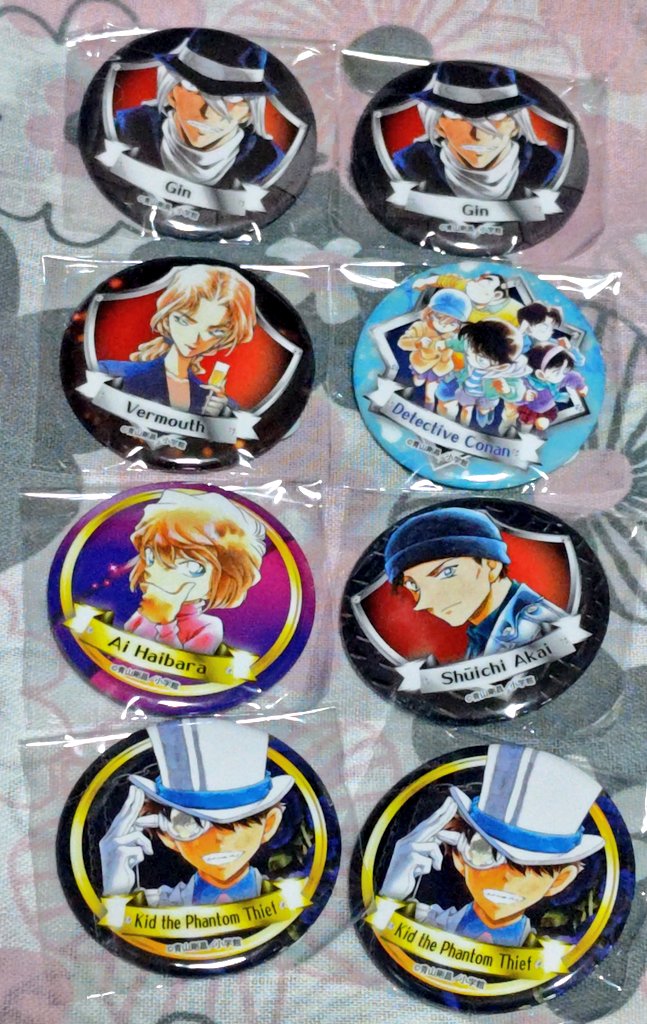 交換 名探偵コナン 北栄町 缶バッジ 譲：画像のもの 求：異種未所持の