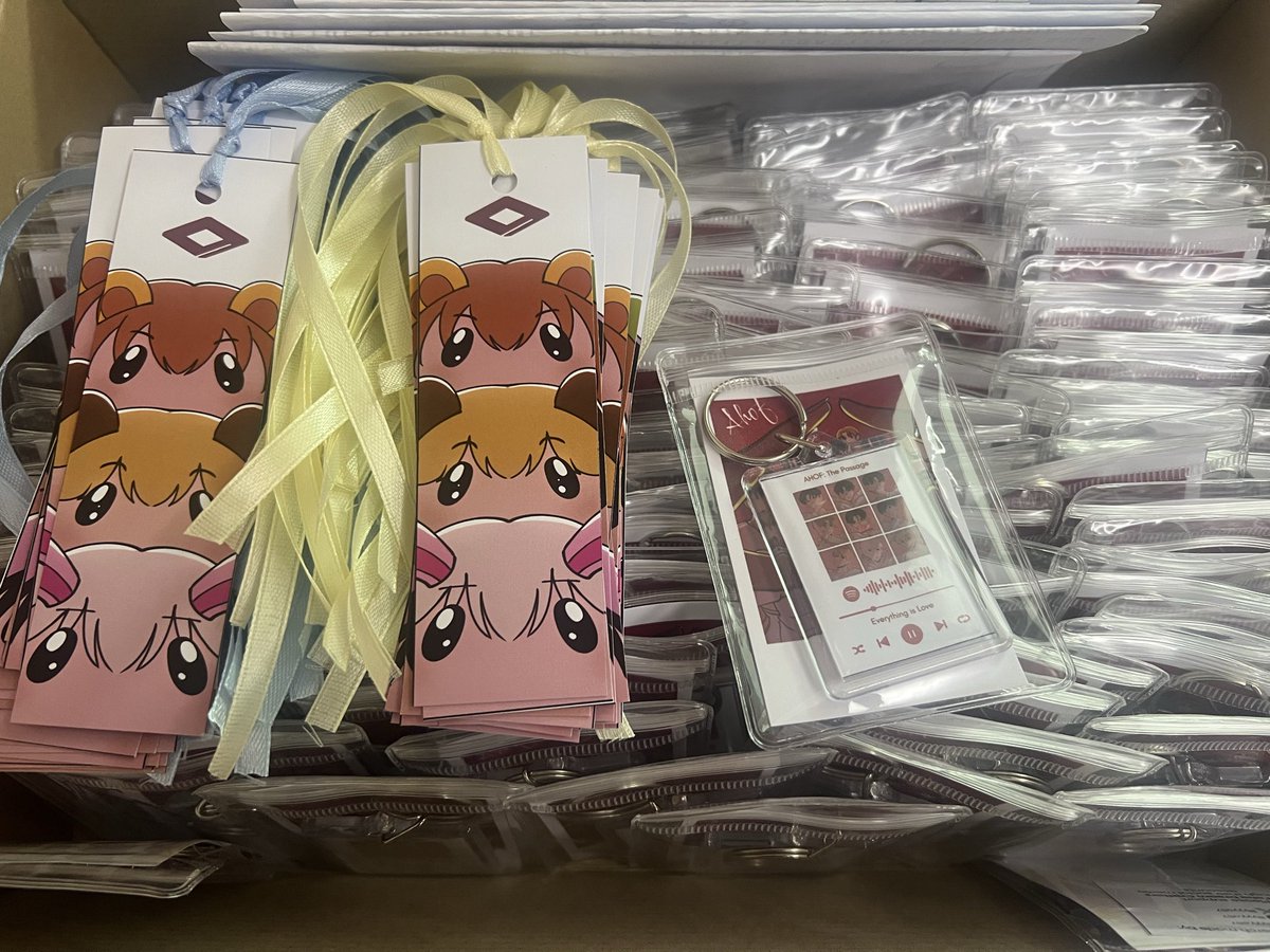 AHOF's 2026 CEBU Fan Meeting Freebies - Bookmarks - Polaroid and