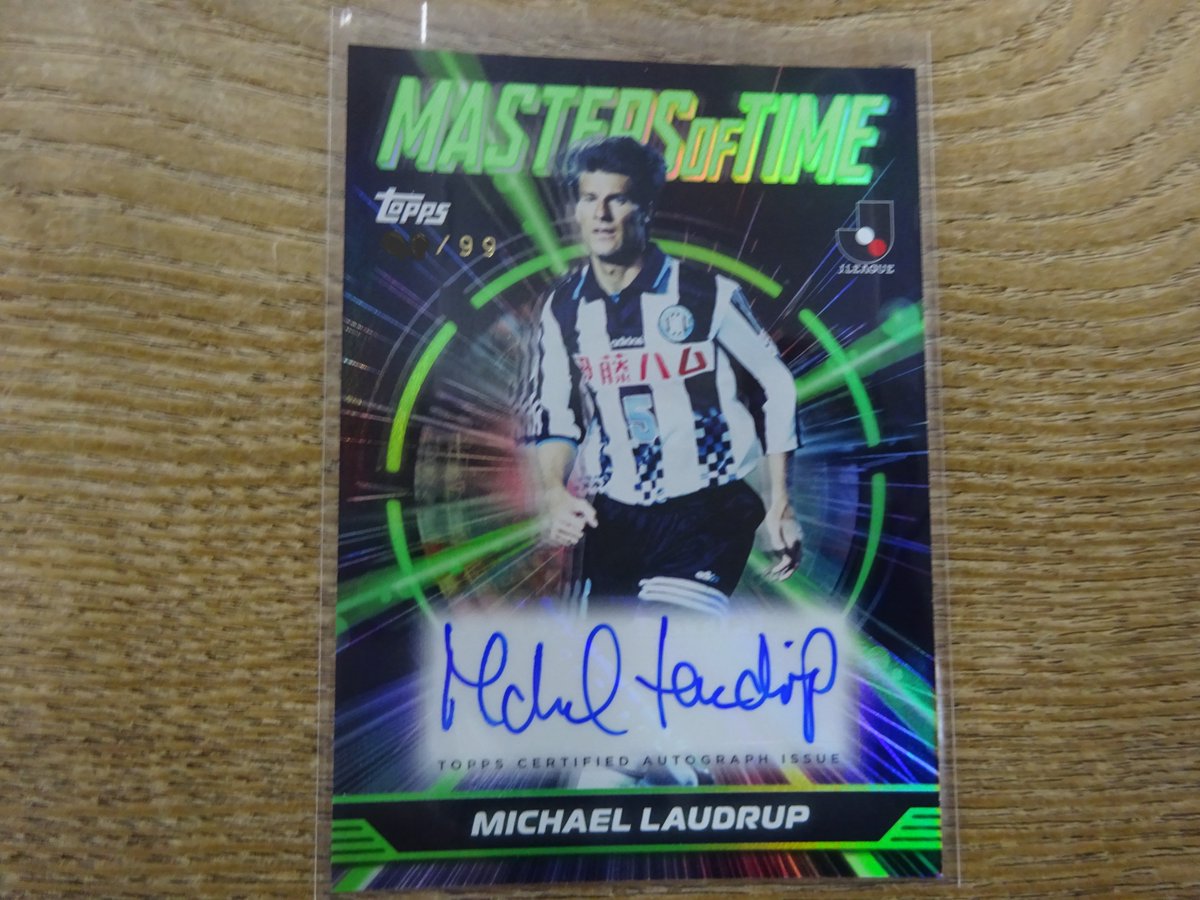 神 戸 ) ミカエル・ラウドルップ 直筆サイン 99枚限定