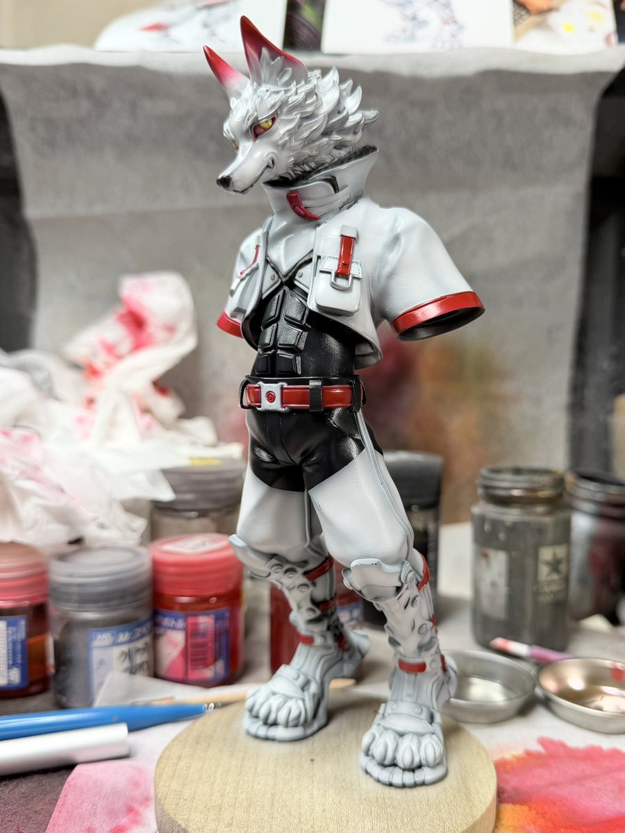 Post by かど 🍟 on X: オオカミです。