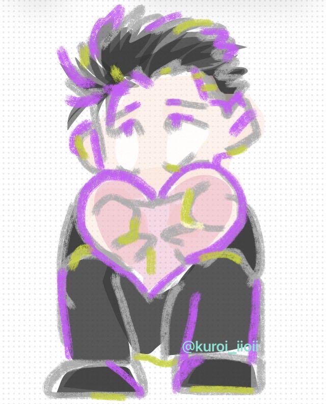 Post by kuroi_ on X: 🫶ゆび❤️