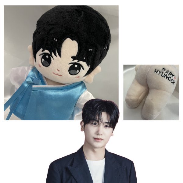 20cmdoll #パクヒョンシク #ParkHyungSik #ぬいぐるみ 在庫が少なく
