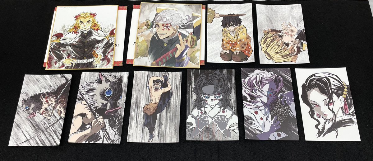 グッズ入荷情報✨️ 鬼滅の刃 全集中展 ミニ色紙&ポストカード 入荷