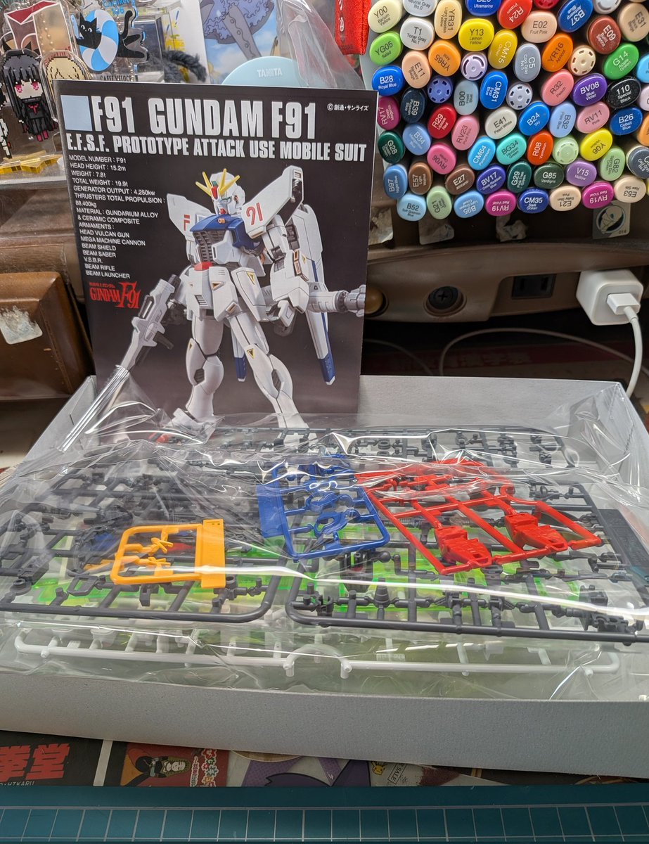 何描いたらいいか分からないときに頼れるガンプラ