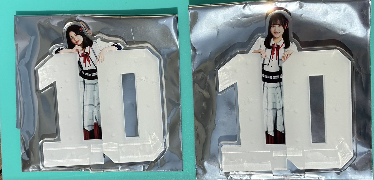 NGT48劇場10周年ランダムアクスタ 求 中田麻実、北村優羽、木本杏菜