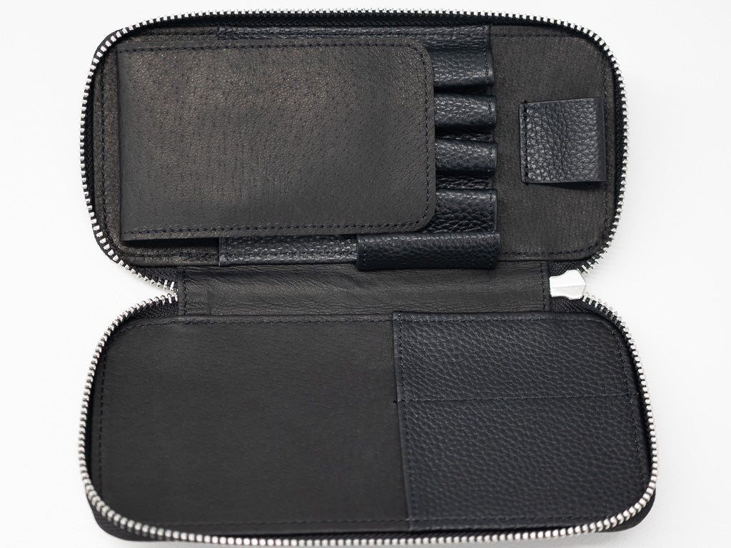 ラダイト MAYAレザーラウンドジップペンケース エッセンシャル – 文化