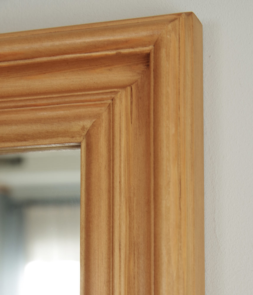 P&C Online Shop ペニーワイズオリジナル家具/パイン材ミラー(Sサイズ