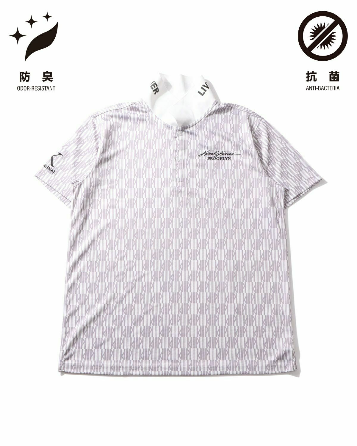 Karl Kani GOLF] モノトーン ドッグ ロング ポロ | PEET ONLINE STORE