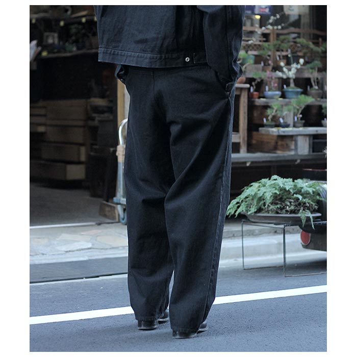 サウザンズ 1000S インビジブル 5ポケット バギーデニムパンツ