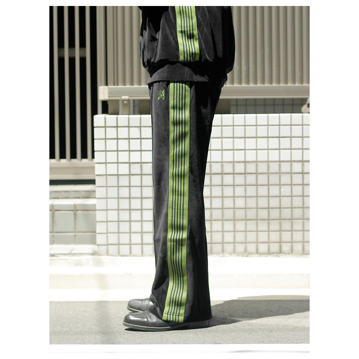 ニードルズ NEEDLES ベロア ブーツカット トラックパンツ Boot-Cut