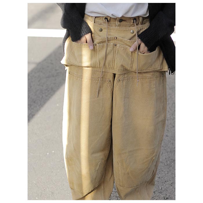 Needles H.D. Pant Apron 16oz Cotton ヒザデル