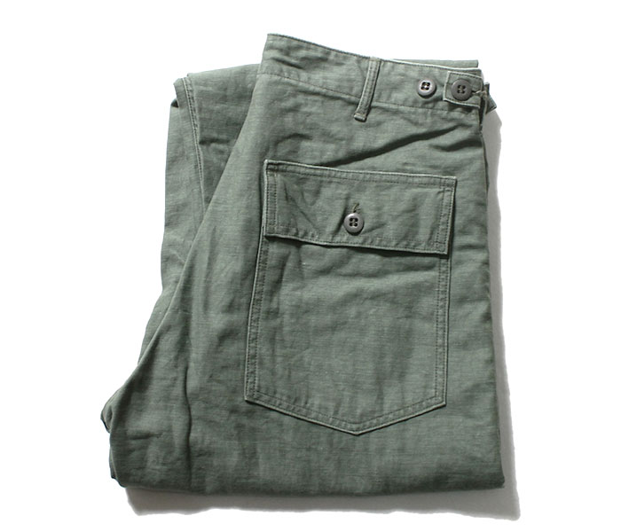 40% ポイント還元!! orSlow オアスロウ ファティーグパンツ 5002