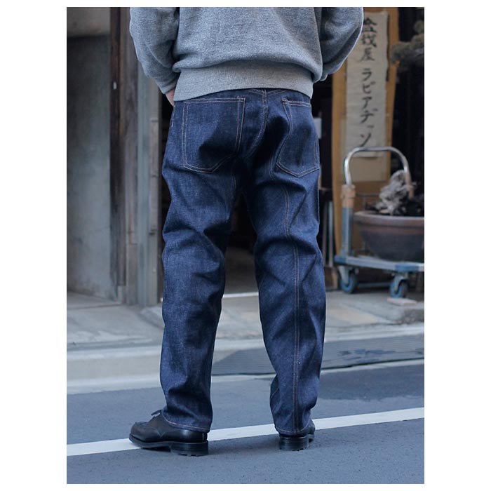 SCYE サイ ペグトップ デニム Selvedge Denim Peg Top Jeans (PEGTOP