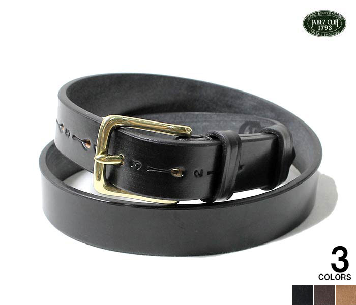 ジャベツクリフ JABEZ CLIFF レザーベルト 28mm ステアアップ STIRRUP