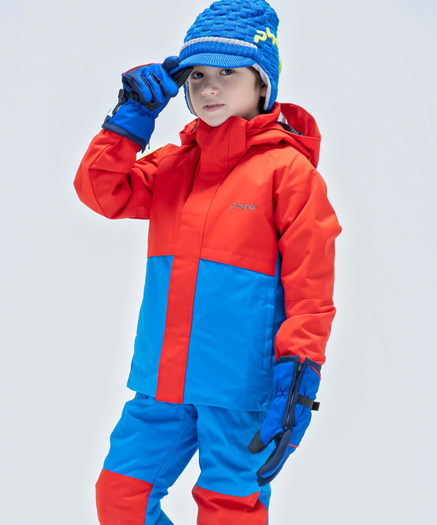 美品】スキーPHENIX Aquarius Kids 2ピース 140 BLスキーツーピース