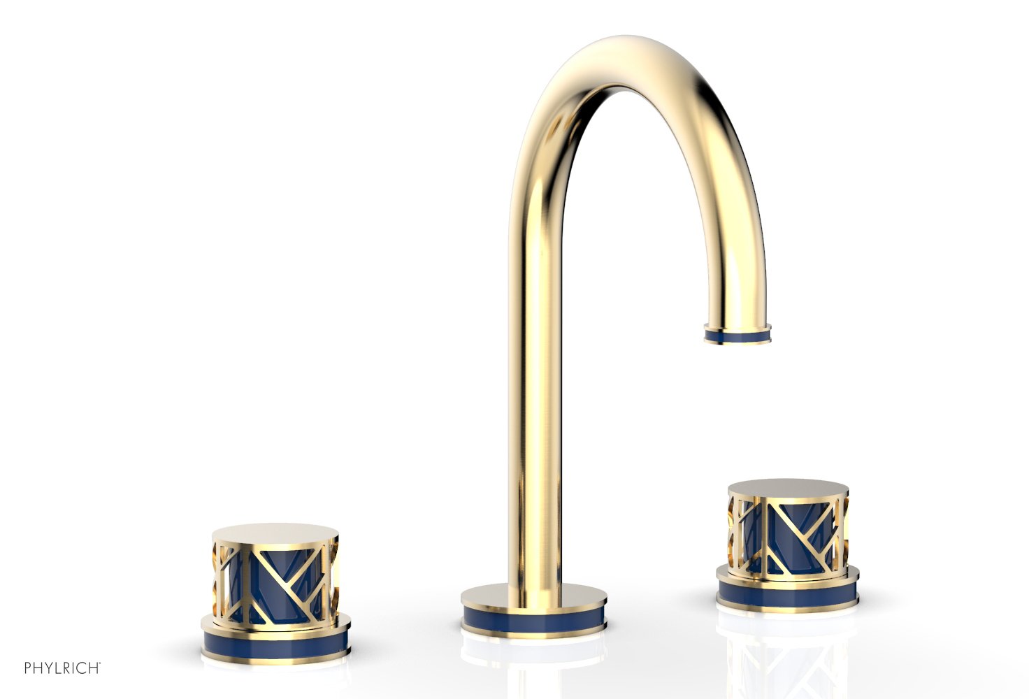 Shop JOLIE Widespread Faucet Round Handles 
