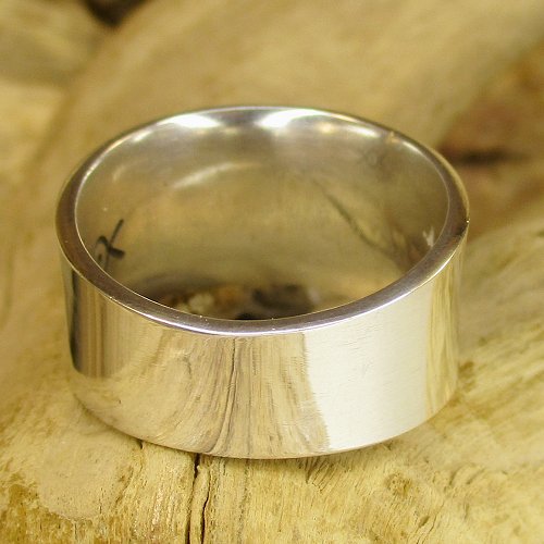 ナバホ族：Norbert Peshlakai スタンプワーク リング 18号 - PINE