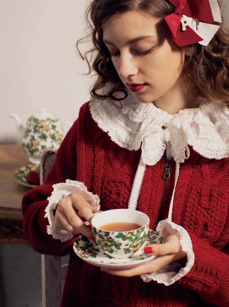 ピンクハウス 掛け時計 くま＆うさぎ柄 時計 ピンクハウス 掛け時計