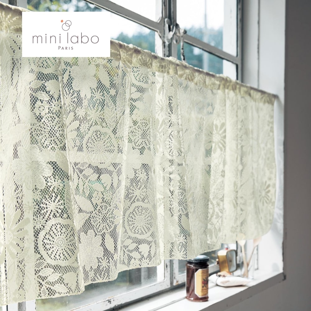 カフェカーテン✿❛りのまま❜レース✩.*˚ハンドメイド✿.*・‎