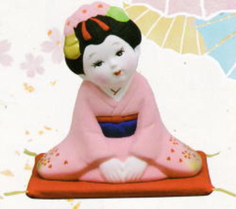 かわいい舞妓さんの置物人形 開店祝いや新築祝いに 激安通販 ＜ 【山口