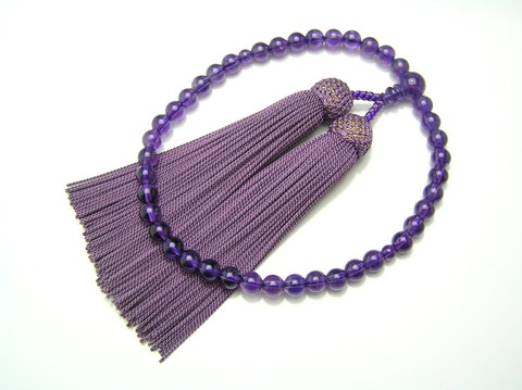 紫水晶片手念珠特集 ＜ 甲州貴石【オンラインショップ】 ｜数珠・念珠