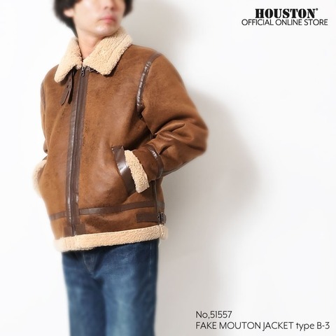 FAKE MOUTON JACKET type B-3 ＜ NO TARGET