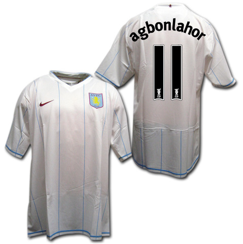 アストンヴィラ 2008-09 ギャレス・バリー アウェイ ユニフォーム