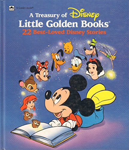 A Treasury of Disney Little Golden Books: 22 Best-Loved Disney