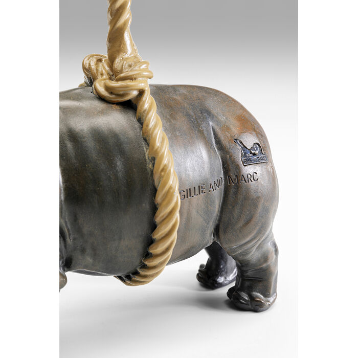 Deco Figurine Artistic Rhino 46cm - KARE Design (Montenegro)