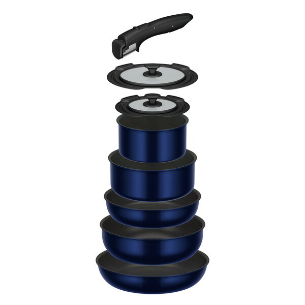 サーモス デュラブルシリーズ 取っ手のとれるフライパン8点セットEA