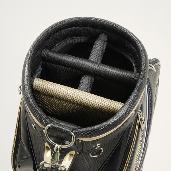 le coq sportif ルコック キャディバッグ2024年モデル LG4FCB10M BKGD