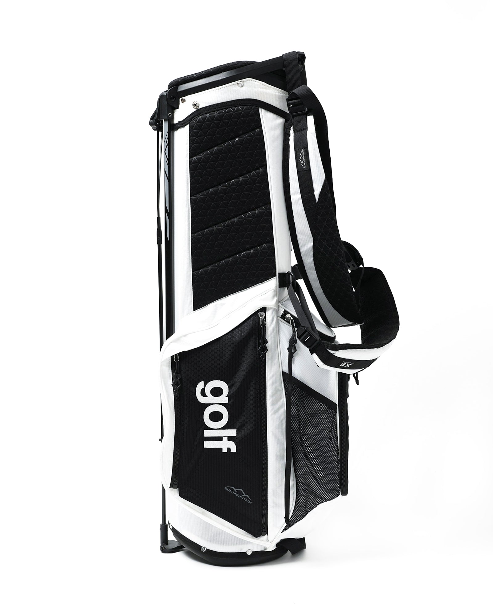 SUN MOUNTAIN ×pierre cardin golf caddy bag | WHITE × BLACK – 株式
