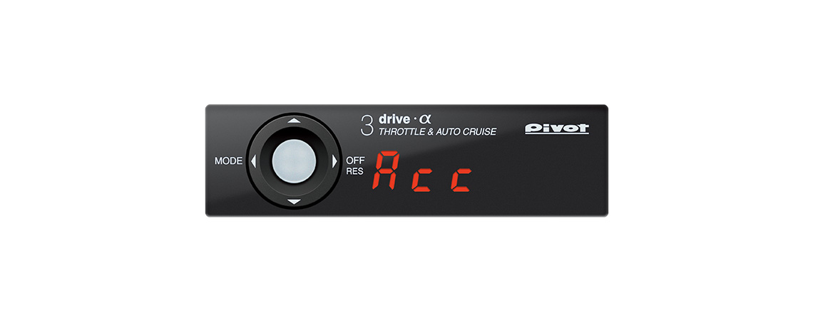3-drive · α (3DA) | Throttle Controller with AUTO CRUISE Control