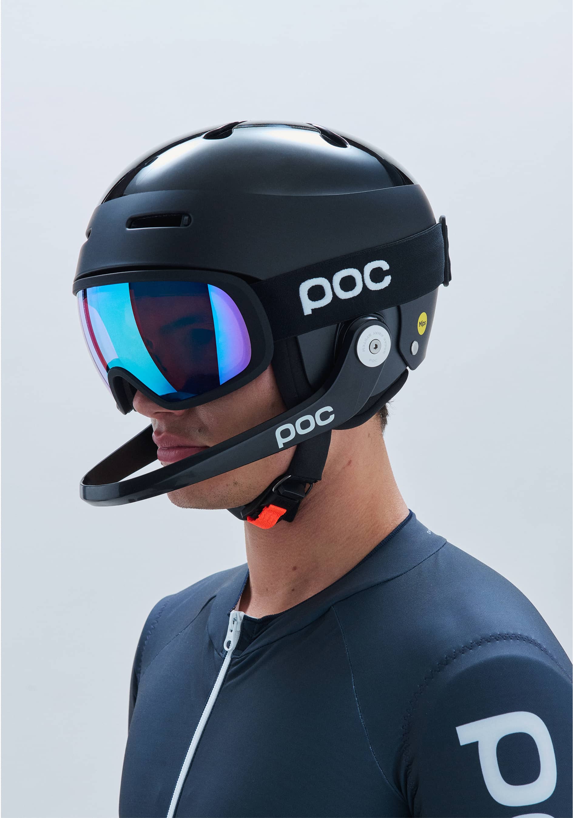 Fovea Ski Goggles in Uranium Black | Ski Eyewear | POC (Global EN)