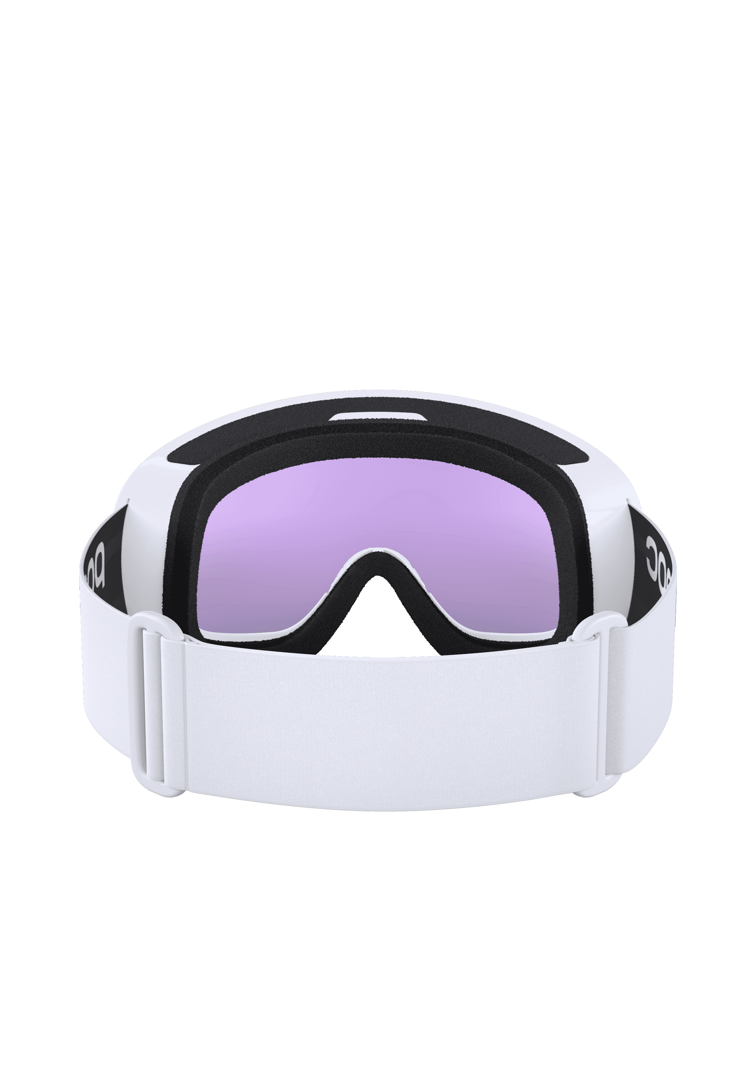 Fovea Mid Ski Goggles in Hydrogen White | Ski Eyewear | POC