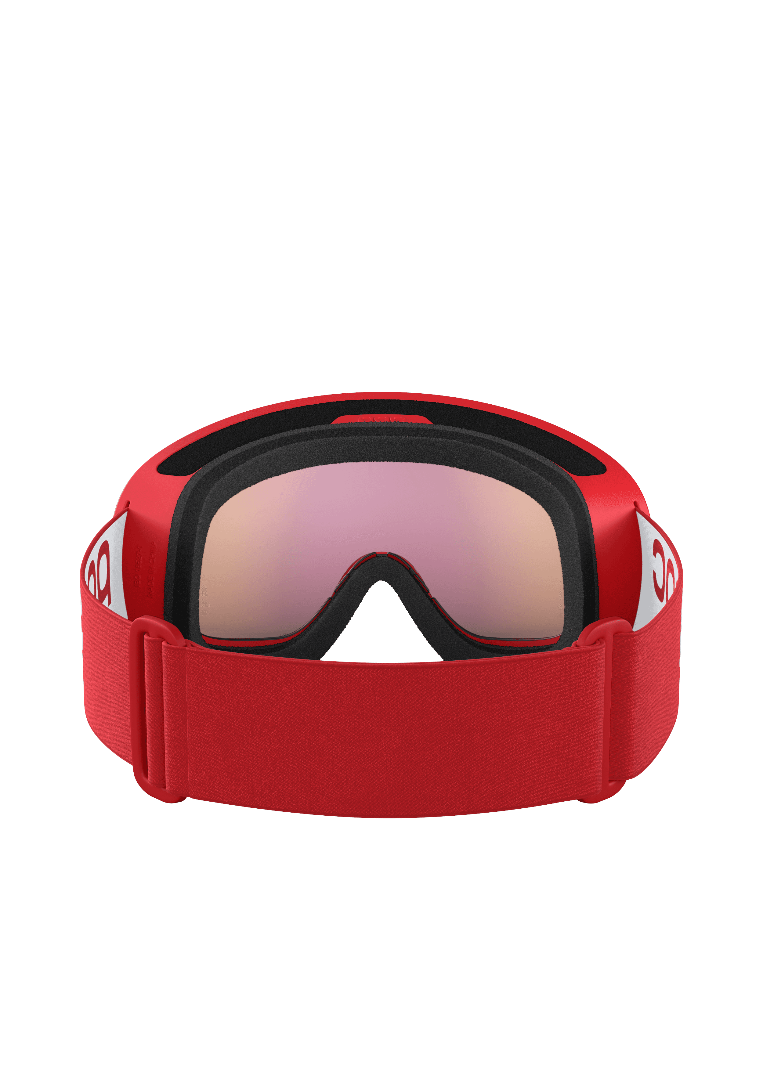 Fovea Mid Ski Goggles in Prismane Red | Ski Eyewear | POC (US)