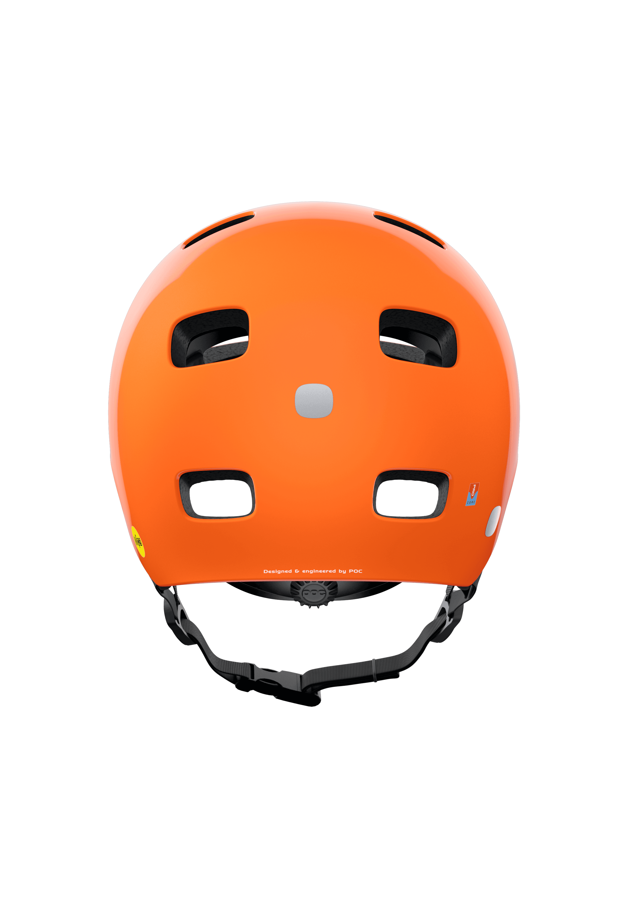 POCito Crane MIPS Bike Helmet in Fluorescent Orange | POC (Global EN)