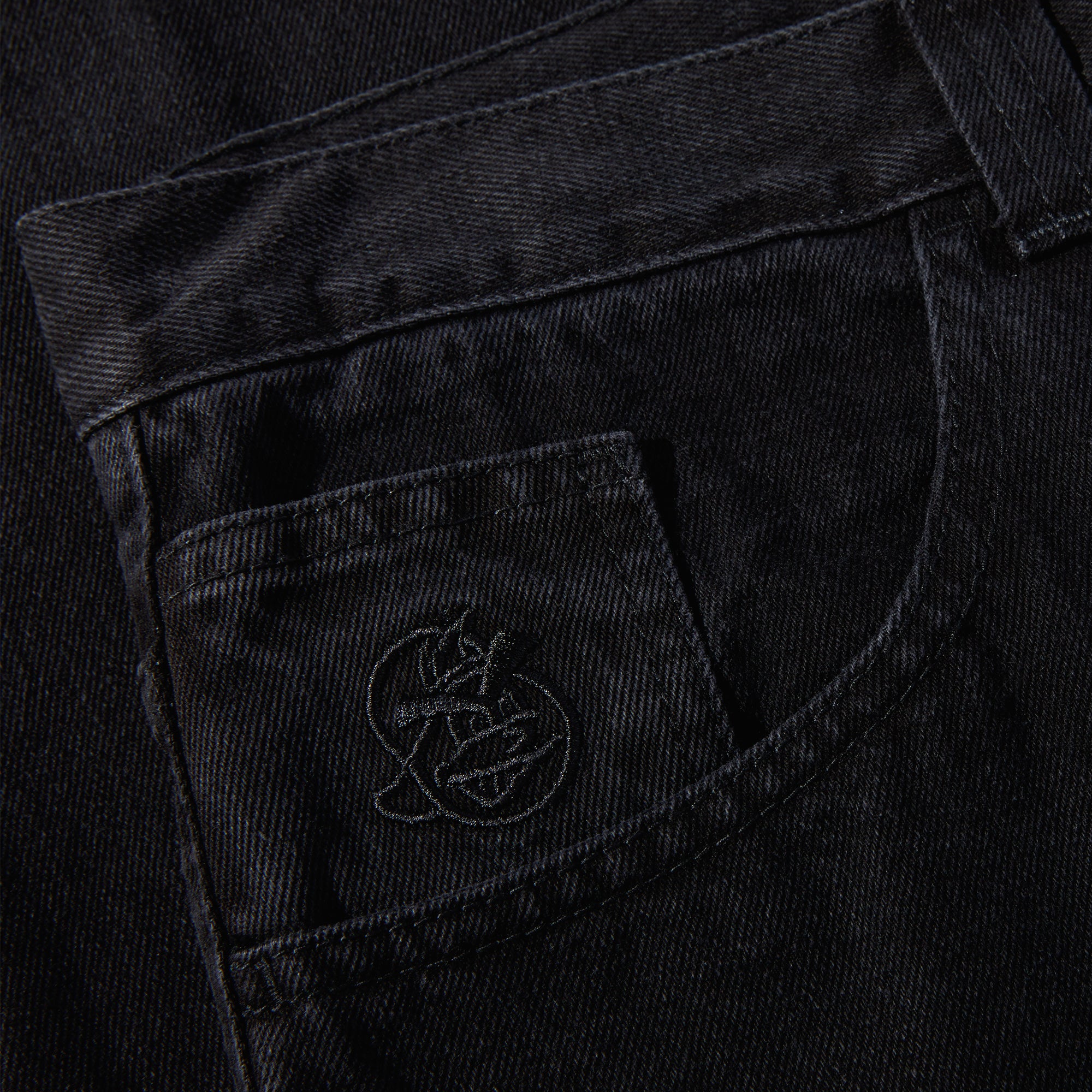 93 Pants - Pitch Black – Polar Skate Co.