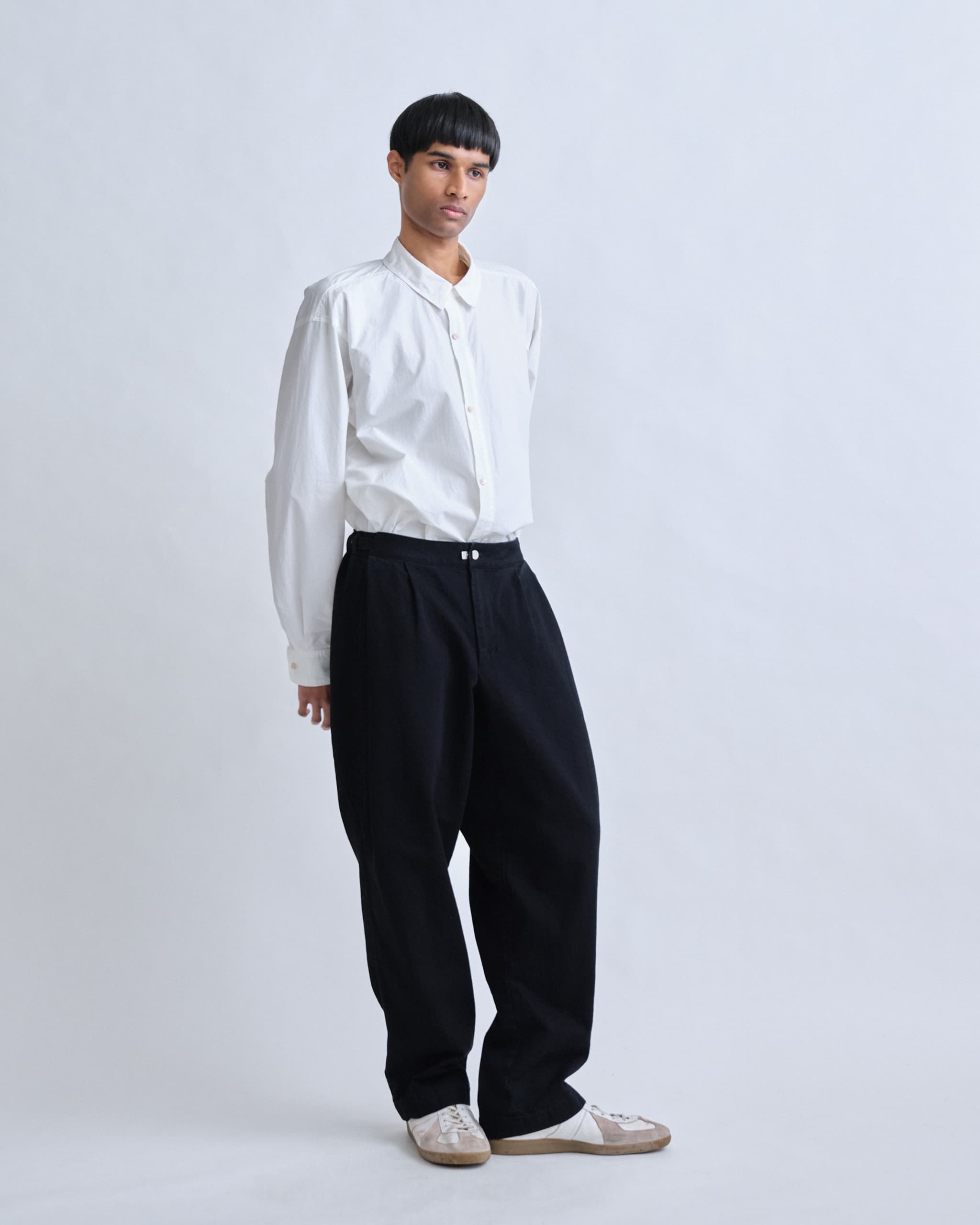 フリーアームシャツ 01ライトコットン – POSTALCO