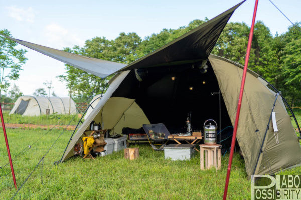 ヘリノックステントタクティカルVタープ4.0を購入！使用者が写真多めで