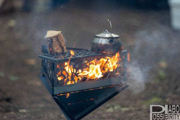 バーベキュー・調理用品 1/f space Kagar (KURO) + MIYABI +Gotoku 1