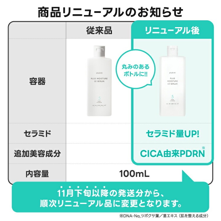 プラスキレイ プラスモイスチャーCEセラム