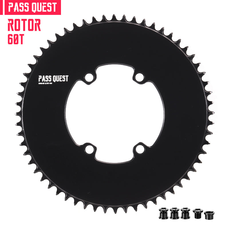 パーツ ROTOR ROUND CHAINRINGS 39T BCD110mm PASS QUEST For ROTOR